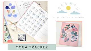 Yoga With Adriene Breath Calendar  The Ink Bucket Planner 2021  Sanjana Raj [upl. by Esiuqcaj]