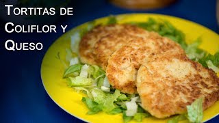 Tortitas de Coliflor y Queso Bajo en Carbohidratos Faciles y Riquisimas [upl. by Llertnor]