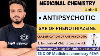 Antipsychotic  phenothiazeine  SAR OF Phenothiazeine  classification of antipsychotic  synthesis [upl. by Steffin]