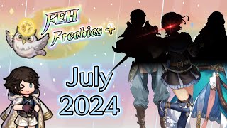 Familiar Faces  FEH Freebies Summoning Compilation July 2024 [upl. by Ylenaj]