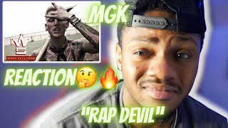 First Time Hearing quotRap Devilquot MGK REACTION [upl. by Olwen]