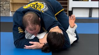 Kids BJJ No Gi Ezekiel Choke from mount [upl. by Yentnuoc419]