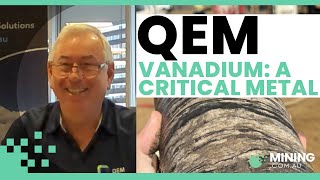 Exploring vanadiums role in Australias energy future  QEM Limiteds Julia Creek Project [upl. by Claudelle]