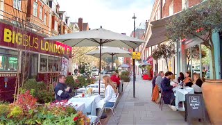 AD  Belgravia London Walk  Wander Art Trail  4K  Apr 2021 [upl. by Etnemelc]