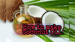 Paraan ng pagluto ng Langis ng Niyog  How to cook Coconut Oil [upl. by Tiebold]