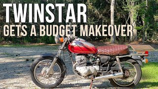 The 0 Motorcycle Renovation Forgotten Honda Twinstars Transformation CM200 twinstar caferacer [upl. by Grevera]