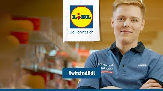 wirsindlidl  Leon  Ausbildung Kaufmann im Einzelhandel [upl. by Gonnella789]