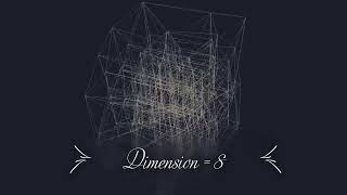 High dimensional cubes rotating [upl. by Combes]