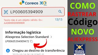 Como rastrear produto com código LP no aliexpressRemessa conforme vs AliExpress Rastreio LP [upl. by Amri838]