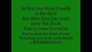 Selena Gomez  Cruella De Vil With Lyrics [upl. by Daphne303]