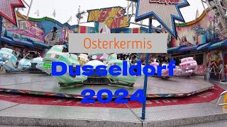 Kermis Düsseldorf 2024  Osterkirmes [upl. by Ruperto]