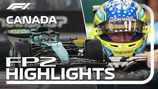 FP2 Highlights  2024 Canadian Grand Prix [upl. by Jermain371]