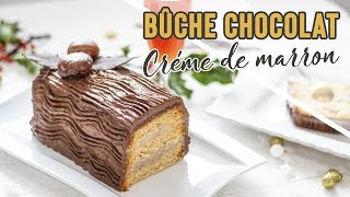 BÛCHE FACILE  NOËL VEGAN [upl. by Namyac]