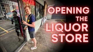 A TYPICAL MORNING AT LIQUOR STORE 352 [upl. by Hagep625]