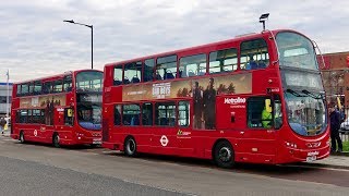 London Buses  Route 245  Golders Green to Alperton Sainsburys [upl. by Martens981]