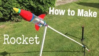 How to Make an Airsoft Rocket Out of Plastic Bottle Water Rocket  Tutorial [upl. by Brightman]