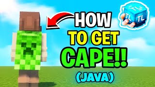 Enable Capes in Minecraft TLauncher🤫 Free  How to get Custom Capes in Minecraft 🔥 [upl. by Leunam]