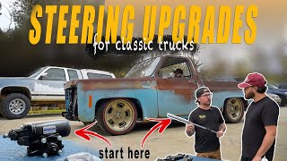 BEST BANGFORYOURBUCK STEERING UPGRADES for your CLASSIC TRUCK  level 7 motorsports [upl. by Seek]