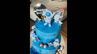 Space theme cake ideas cake viralshort [upl. by Mak]