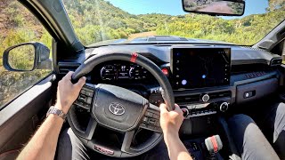 2024 Toyota Tacoma TRD Pro  POV First Impressions OffRoad [upl. by Aletha]