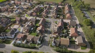 Westwood Park Aerial Video  Lenham Kent  Jones Homes Southern [upl. by Nerissa]