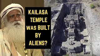 Ellora caves Kailasa temple was built by aliens I Sadhguru [upl. by Eirrehc619]