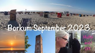 3 Tage Borkum im September 2023 [upl. by Pilif688]