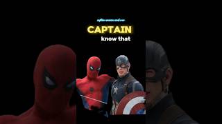 Captain Know That Spiderman Strength In Captain America Civil War  shorts [upl. by Rehpotisrhc]