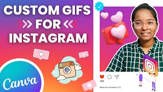 How to Create Custom GIFs for Instagram Stories Free [upl. by Coffey]