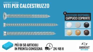 Ambrovit Tutorial  Viti per calcestruzzo TC TX [upl. by Burnside590]