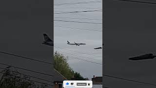 Exclusive footage Egyptair A321Neo landing in UK [upl. by Pump]