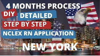 NEW YORK BON NCLEXRN APPLICATION  DIY GUIDE  DETAILED STEP BY STEP PROCESS [upl. by Akinohs733]