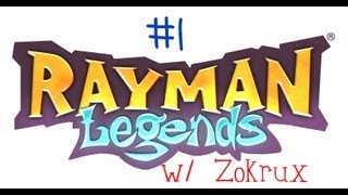 Rayman Legends Walkthrough Part 1 Once Upon A Time TEENSIES IN TROUBLE  Gameplay NO COMMENTARY [upl. by Namor]