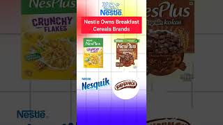 Nestle Owns Breakfast Cereals Brands nestle [upl. by Ahsinor]