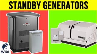 10 Best Standby Generators 2019 [upl. by Nwahsuq793]