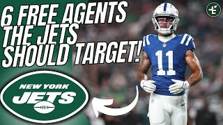 6 Free Agents The New York Jets SHOULD Target  2024 NFL Free Agency [upl. by Acinnej907]