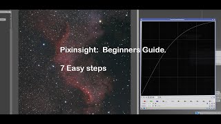 Astrophotography Pixinsight Beginner Processing Just 7 Steps [upl. by Stahl]