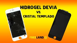 HIDROGEL DEVIA VS CRISTAL TEMPLADO la prueba definitiva al plotter de hidrogel Freeland Argentina [upl. by Husch]