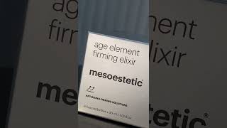 Mesoestetic AGE ELEMENT FIRMING ELIXIR [upl. by Sitoiganap]