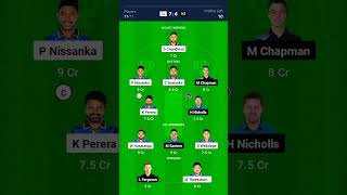 SL vs NZ 1st T20 Match Prediction Shree Lanka vs New Zelande Dream 11Team SL vs NZ T20 Match 2024 [upl. by Einreb]