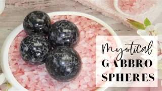 Indigo Gabbro Spheres  The Mystic Merlinite  Satin Crystals [upl. by Macmullin]