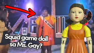 MISS GAY PERO CONTESTANT SI SQUID GAME DOLL [upl. by Harelda]