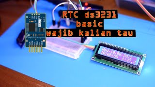 Basic RTC DS3231 ARDUINO Uno [upl. by Aremus678]