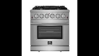 FFSGS623930  30″ Gas Range FORNO ALTA QUALITA ProStyle Gas 5 Italian Burners 68000 BTU [upl. by Aivekal]