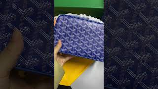 Goyard Cap Vert PM Bag Sky Blue reviewshorts [upl. by Dina]