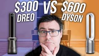 300 vs 600 Air Purifier  Fan Showdown DREO vs Dyson [upl. by Llerdnam]