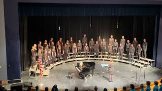 The Star Spangled Banner arr by Lloyd Pfautsch  Foothill HS Chamber Singers [upl. by Labannah]