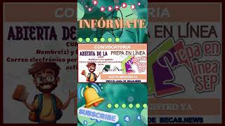 💸😁 ¡HAZ TU REGISTRO Y TERMINA TU PREPA EN LÍNEA 😁💸 CONSULTA 🧑🏼‍🎓🎒✏️📚 [upl. by Alvita432]