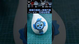 I made a Horror Jevin Squishy but Cool As Ice mod from Sprunki with clay shorts clay 애플퐁 [upl. by Neerak]