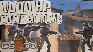 Competitive CSGO But Everyone Has 1000 Health [upl. by Luapnhoj]